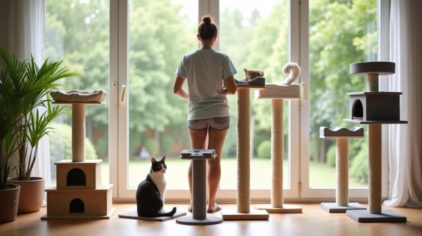 Choisir un arbre à chat esthétique et robuste pour votre félin