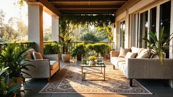 Mobilier d'extérieur : créez un salon de balcon harmonieux