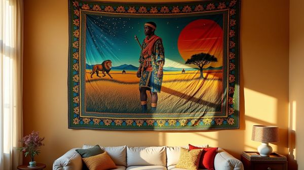 Un tableau africain pour enrichir votre décoration intérieure
